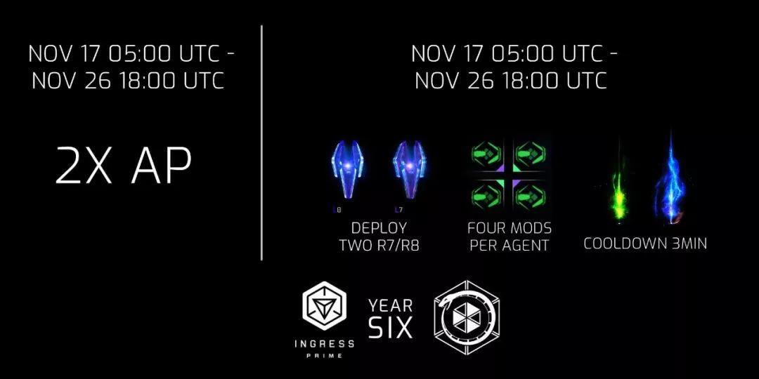 Ingress 6 周年庆活动即将开始