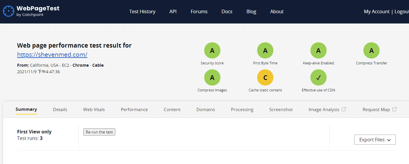 尝试解决网站安全分预加载HSTS 25 webpagetest