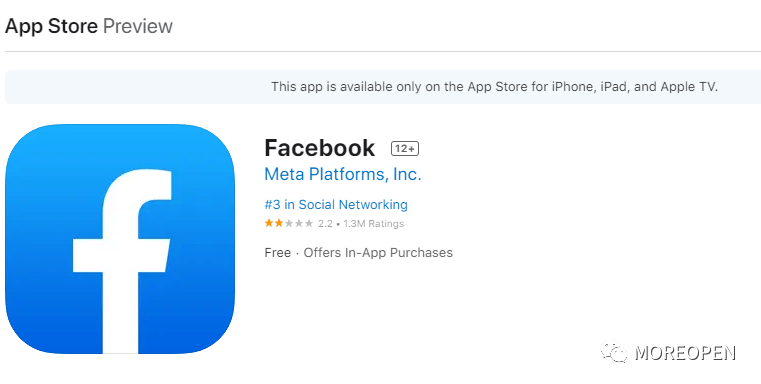 Facebook ios